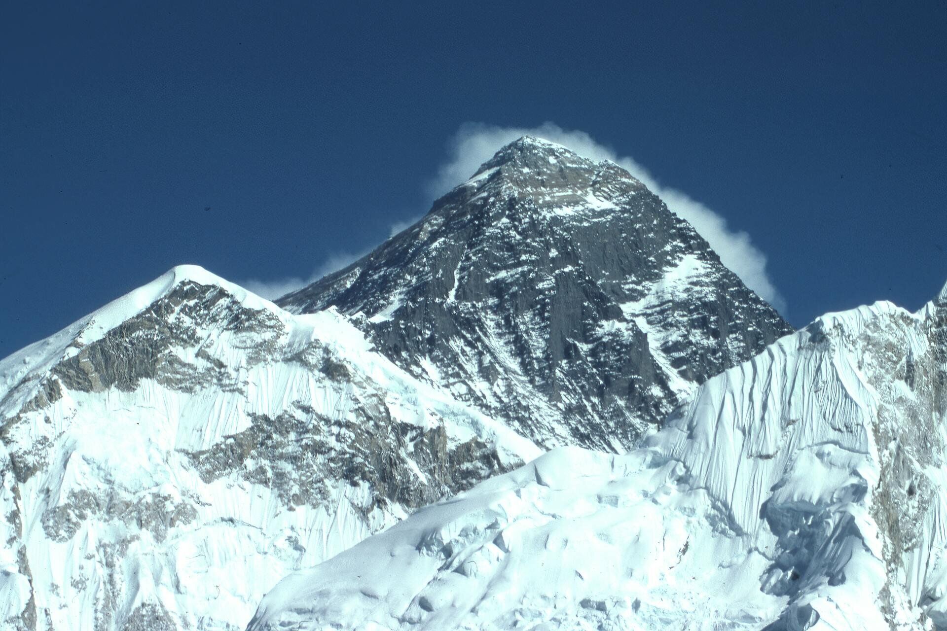 Mount Everest peak